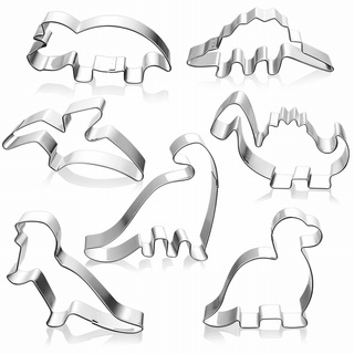 New Stainless Steel Biscuit Mould Dinosaur Shape Fondant Cake Mold DIY Sugar Craft