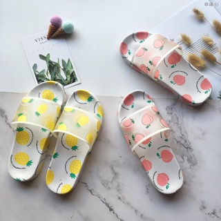 ✓LUXX Fruit cute strawberry new soft bottom non-slip outer wear Slippers