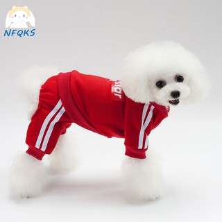Dog clothes cotton four-legged casual pullover pet dog coat cat clothes pet clothes christmas dog