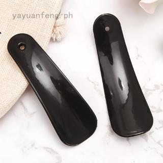 New Arrival Shoe Horn Spoon Flexible Sturdy Slip Shape Shoehorn Lifter Professional Black Plastic
