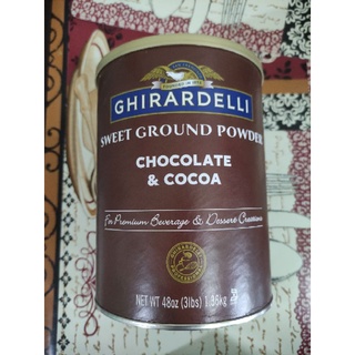 Ghirardelli Sweet Ground Chocolate & Cocoa Gourmet Powder 3lbs