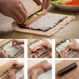Cooling Mats۩ↂJapanese Bamboo Sushi Mat Maker Kit Rice Roll