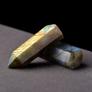 Labradorite Moonstone Quartz Point Crystal Gemstone (2)