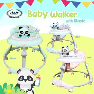 Baby Walker Foldable with Wheel Toddler Walk Learning Anti Rollover Model: ML 619x