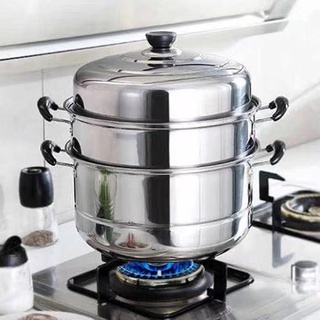 blender 2 Layer /3 Layer Steamer Stainless Steel Cooking pots And Cooker COD