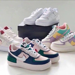 （A variety of color）Air Force 1 SHADOW AF1 skateboard shoes sports shoes women's shoes