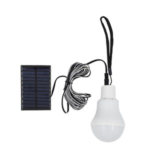 Charged Solar Energy Light LED Panel Powered Emergency Bulb Outdoor Garden Camping Fishing Light