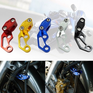 【Ready Stock】┅✤♚Universal Aluminum Alloy Motorcycle Brake Hose Holder Tube Oil Pipe Cable Line Clamp