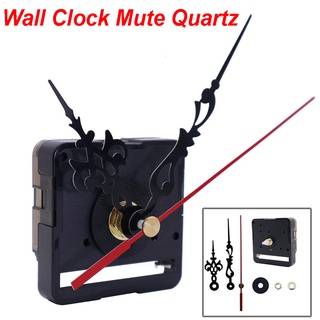 Wall Clock Mute Quartz Movement Repair Parts Replace Sets Include DIY Clock Mechanism & Hour Hand