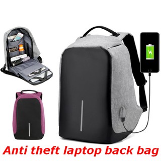 Waterproof Anti Theft Backpacks USB Charge Bag