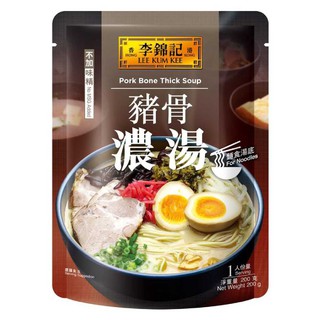 Lee Kum Kee Pork Bone Thick Soup Noodle 200g