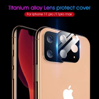 Alloy Metal Camera Lens Protector Film For iPhone 11 Pro Max X XR XS Max Back Lens Screen Protector