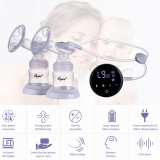 Touch Screen Electric Automatic Single Double Breast Pump