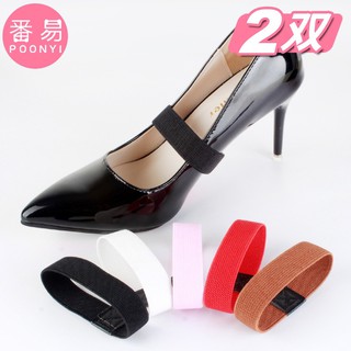 Elastic laces female anti-drop shoelace buckle to prevent shoes from not heeling high heels free in