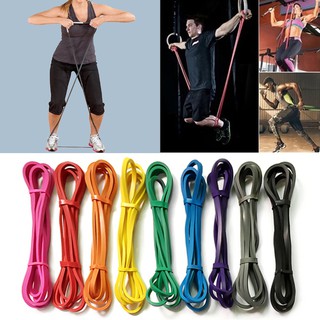 Resistance Band Fitness Exercise Workout Tension Ring Yoga Strength Training Latex Elastic Pull Up Band (1)
