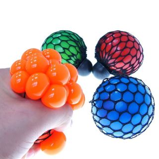 Anti stress reliever grape ball autism mood squeeze relief