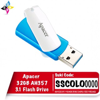 Apacer 32GB AH357 USB 3.1/3.2 Gen 1 Flash Drive USB