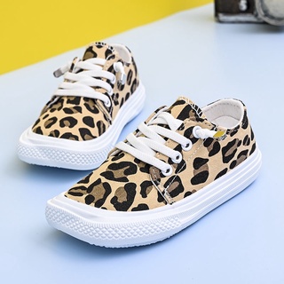 Classic Kids Students Canvas Shoes Children Boys Girls Casual Shoes Flat Bottom Size 27-38