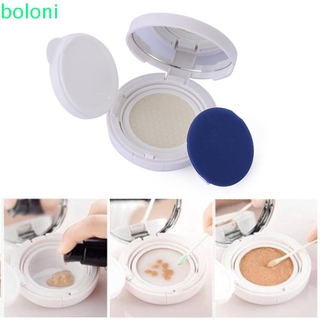 [COD] White Empty Air Cushion Puff Box Mini BB Cream Container Portable Cosmetic Container Foundation DIY Box Air Cushion With Powder Puff High Quality Mirror Travel Kit Makeup Case/Multicolor