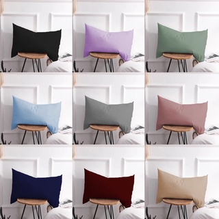 COD Pillow Case 20x30'' Solid Color Bedding Set Cover Pillowcase 2pcs Sets