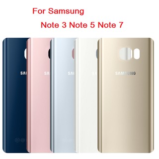 【YG】Samsung Galaxy Back cover Glass Battery Cover Rear Door Housing Case For Samsung Galaxy Note 3 Note 5 Note 7