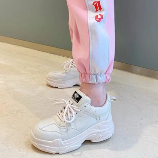 Korean Fashion Wihte Rubber shoes White Sneakers For Women (6)