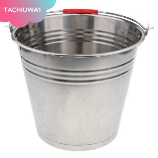 12L/16L/20L Large Heavy Duty Stainless Steel Water/Milk/Ice Bucket Pail for Household/Party/Cafe/Restaurant