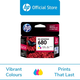 HP 680 Tri-color Ink | Compatible with HP Deskjet Ink Advantage 3776 & 3777 All-in-one Printer