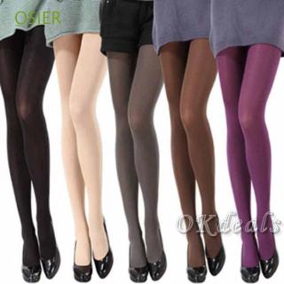 Thick 120D Tights Footed Socks Stockings Pantyhose Opaque