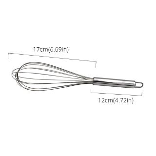 8/10/12 Inches Stainless Steel Egg Beater Hand Whisk Mixer Kitchen Tools (2)
