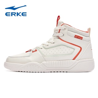 Hongxing Erke Men's Shoes Sneakers Men's Sneakers Fashion Middle High Top Skateboard Shoes Street Co