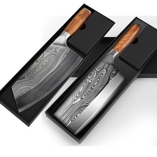 Butcher Kitchen Knife Stainless Steel Chef Knife Set Meat Chopping Cleaver Slicing Vegetables
