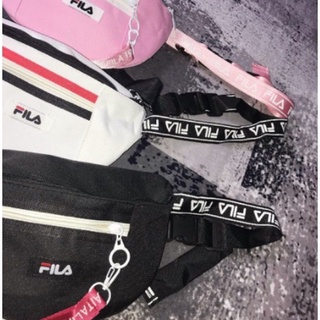 【 Ready Stock】PKF Korean Fila Sling Belt Waist Bag Unisex
