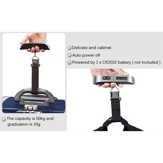 Electronic Scale 50kg Hand Carry Luggage Digital Weighing (2)