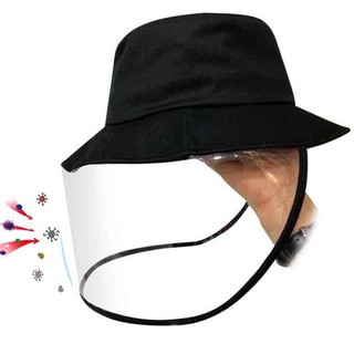 Hat Protective Anti-saliva Anti-droplet Anti-virus Full Face Protective Mask Sunscreen (1)