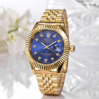 【6 optional】 Rolex watches, men and women couple watches, fashion watches, gold stainless steel strap watches