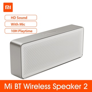 Xiaomi Mi BT Speaker Square Box 2 Stereo Portable HD Sound Quality Soundbox Bass Speakers Music Audi