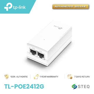 STEQ TP-Link TL-POE2412G Gigabit 24VDC Passive PoE Adapter