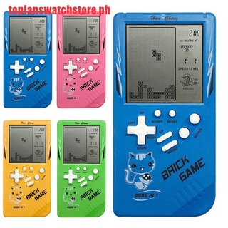 【toplanswatch】Portable Game Console Tetris Handheld Game Players Mini Electro