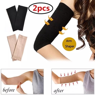 2 Pcs Upper Arm Shaper Massager Slimming Off Weight Shaping Elastic Arm Sleeve