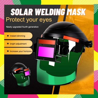 Auto Darkening Welding Mask with Solar Automatic Photoelectric Solar Automatic Welding