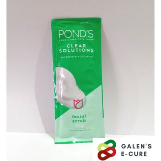 Ponds Clear Solutions Facial Scrub 10g