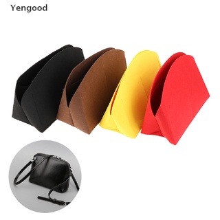 Yengood Insert Organizer Makeup Small Handbag Cosmetic Inner Purse Shell Finishing Bag nice shopping