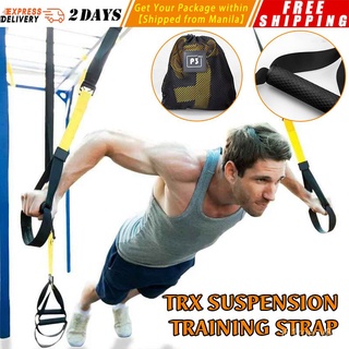 Resistance Bands Fitness Hanging Training Straps Kit Training Gym workout Suspension Exercise Pull r