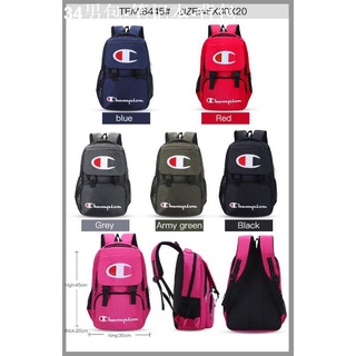 Men Bags▽▬Champion School Backpack Fashion Bags Laptop Bag