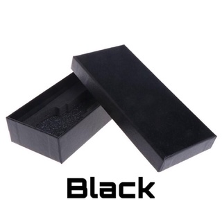 BOXGIFT☈Rectangular Watch Box Luxury Black Blue Cardboard Gift Box with Pillow Casual Watch Box-Roya