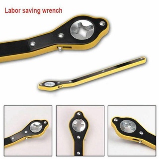 WRENCH SET◐❄Car Scissor jack ratchet wrench for car with long handle Garage Tire Wheel Lug Wrench Ha (1)