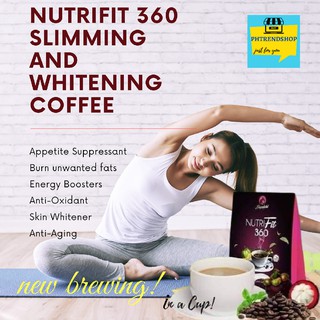 Shantahl Nutrifit 360, 100% Authentic Slimming Coffee and Whitening Coffee, 7 Sachet