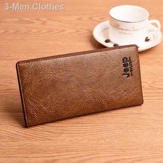 ♞✥✘[Retro style] New style wallet men s long student Korean leather bag large-capacity soft (6)