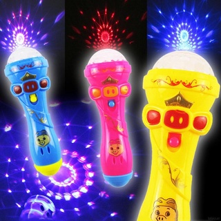 Kid Microphone Player Baby Gift Lighting Speaker Karaoke Random Colors Toys